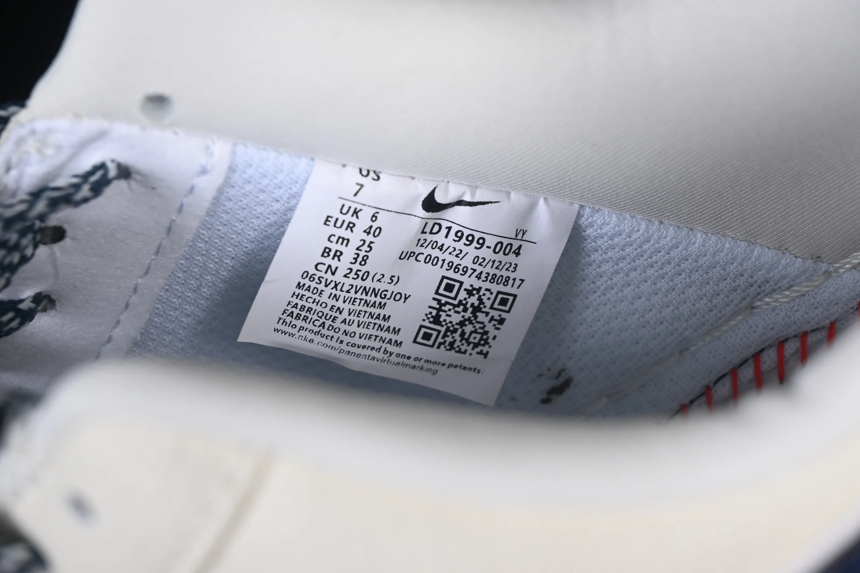 All categories Nk Air Force 1 Air Force series Nk Air Force 1 Low Air Force low-top Nike Air Force 1'07 Low Rei Kawakubo co-branded Love Lake Blue Air Force 1 low-top casual sneakers LD1999-004